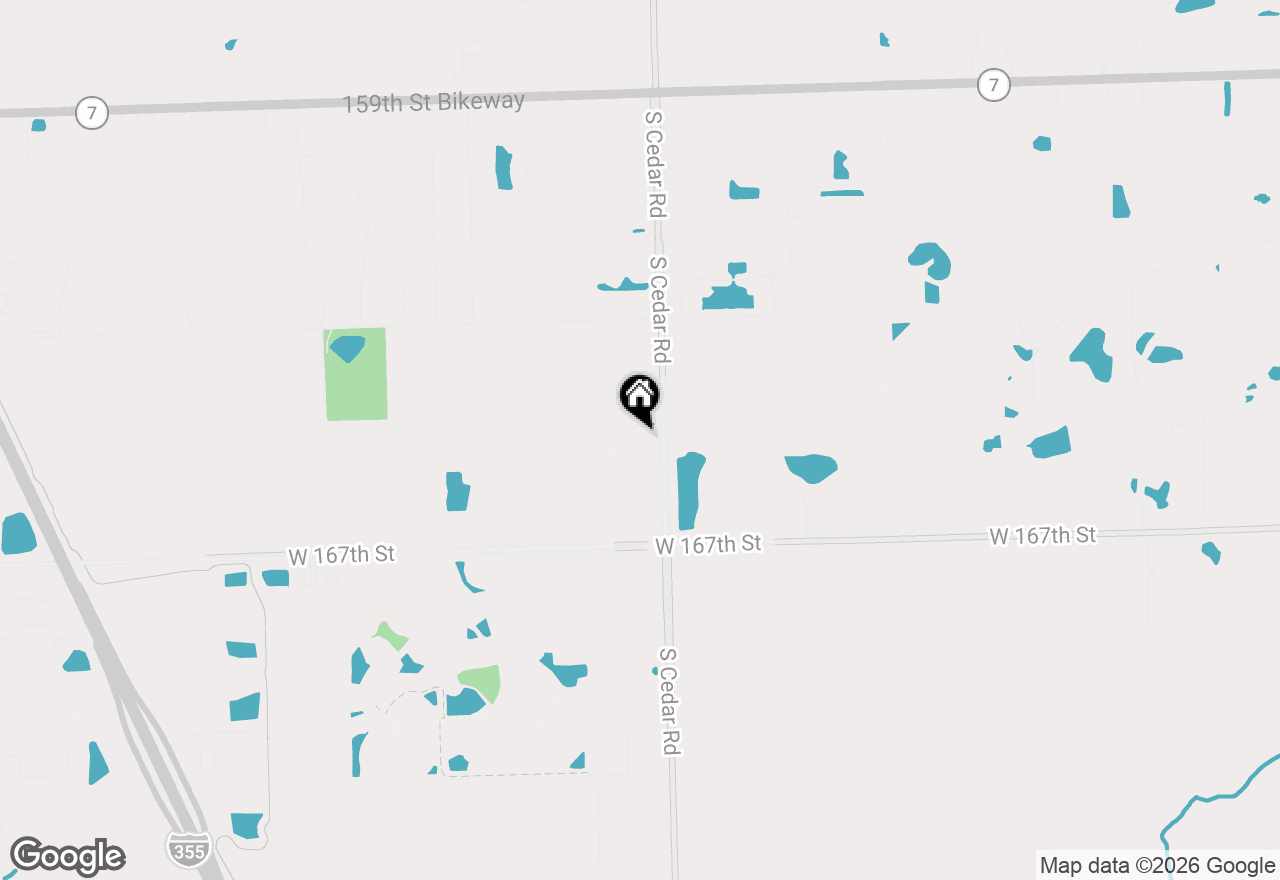 Map of 14828 W Victoria Crossing Way, Lockport, IL 60441