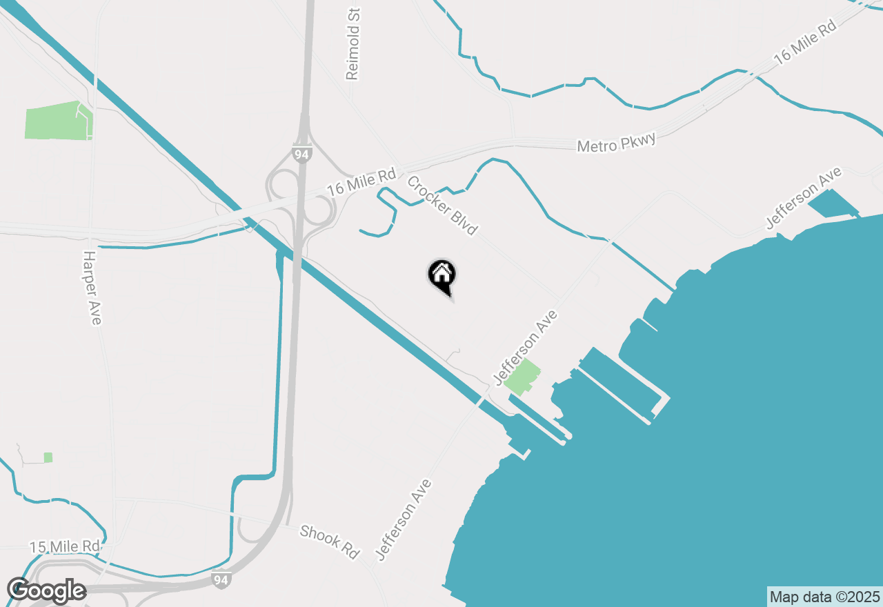 Map of 26755 Ballard St., Harrison Twp, MI 48045