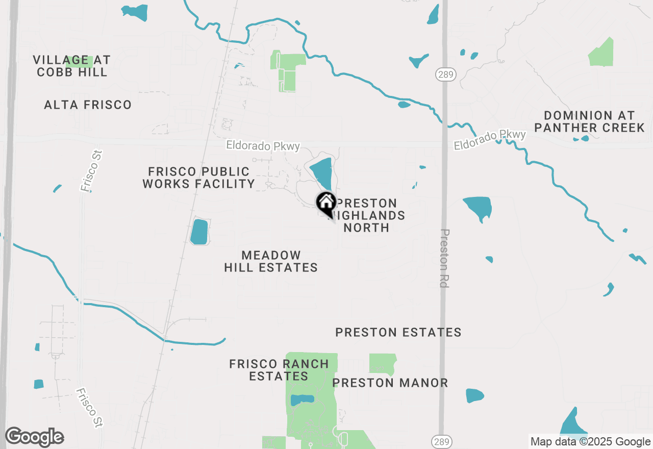 Map of 7959 Sunflower Way, Frisco, TX 75033