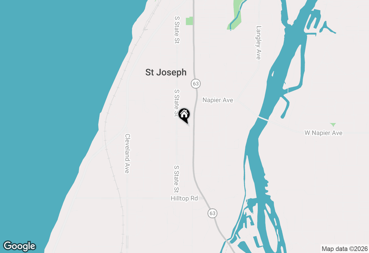 Map of 710 Petrie Avenue, St. Joseph, MI 49085