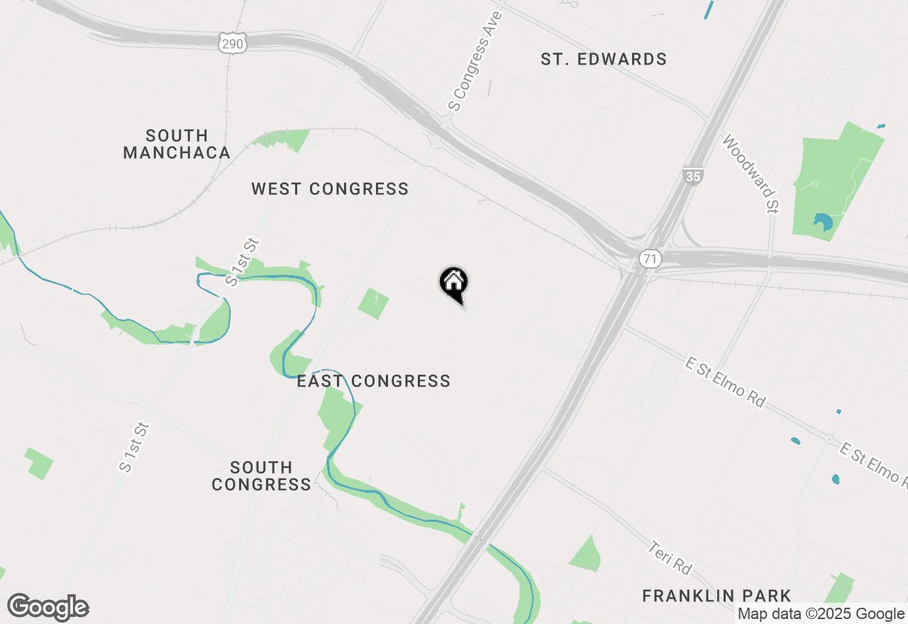 Map of 4501 Witham Ln #108, Austin, TX 78745