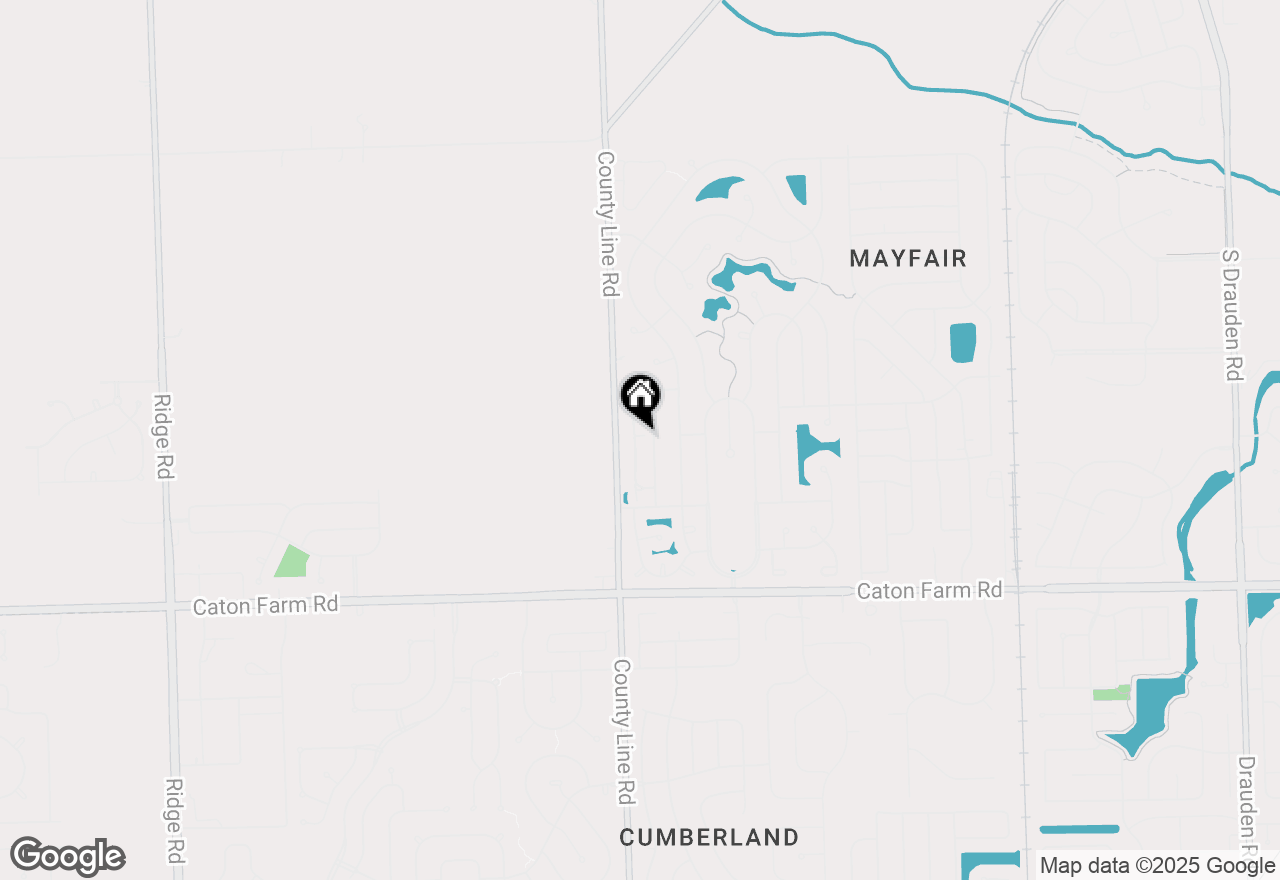 Map of 2662 Canyon Drive, Plainfield, IL 60586