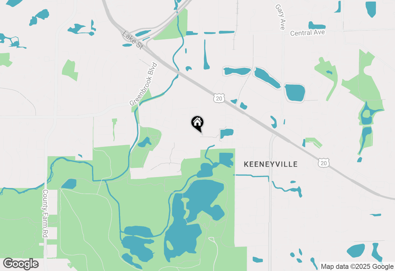 Map of 5450 Arlington Drive E, Hanover Park, IL 60133