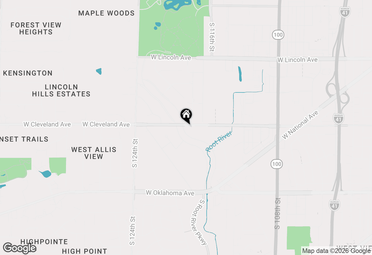 Map of 2700 S Root River Pkwy, West Allis, WI 53227
