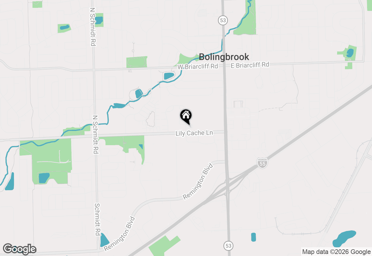 Map of 9 Fernwood Drive #Q, Bolingbrook, IL 60440
