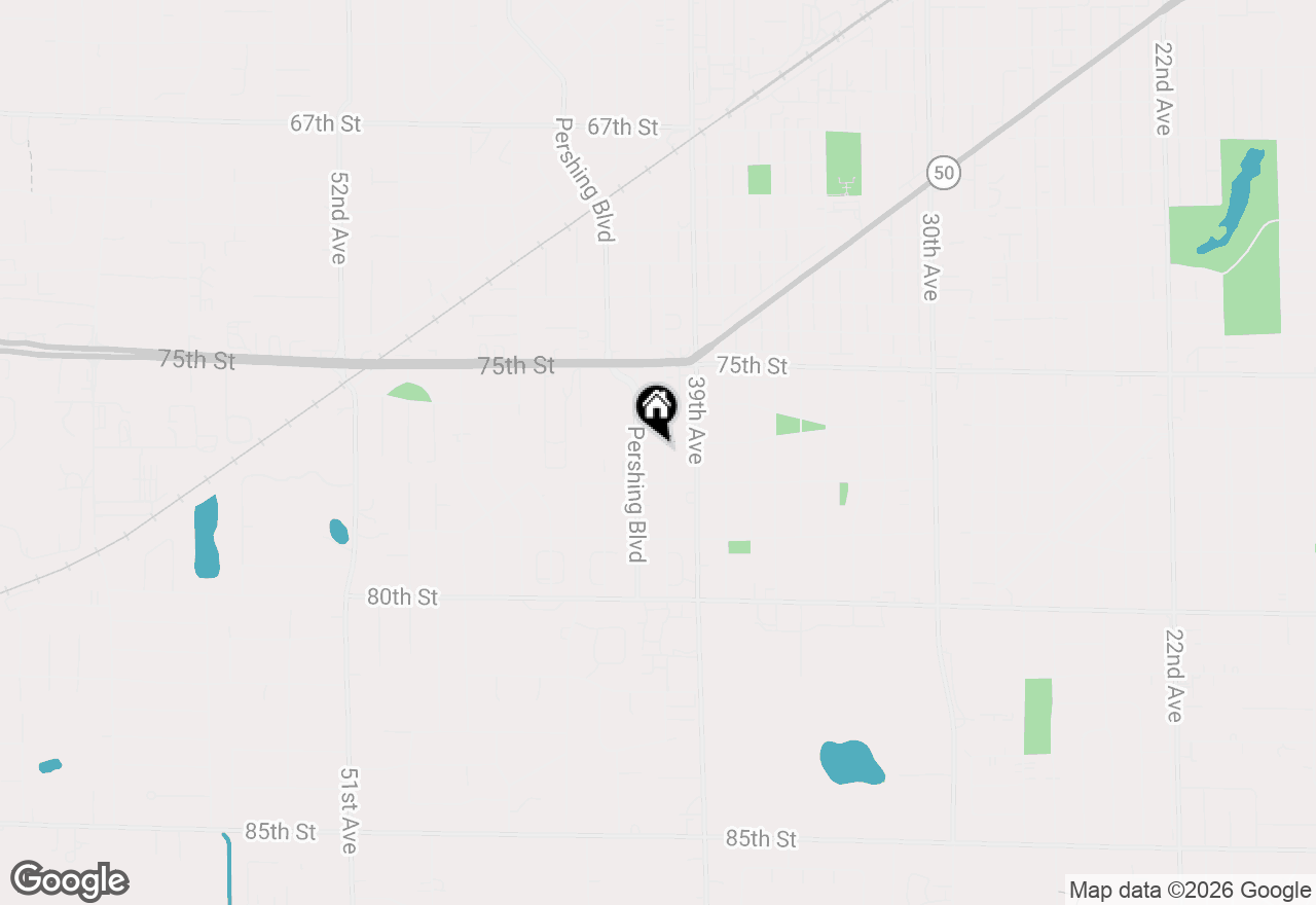 Map of 7704 40th Ave, Kenosha, WI 53142