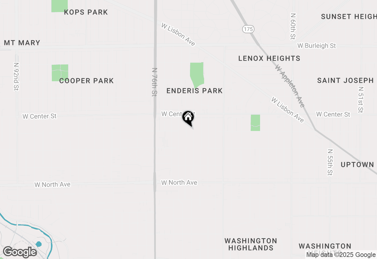 Map of 2602 Lefeber Ave, Wauwatosa, WI 53213