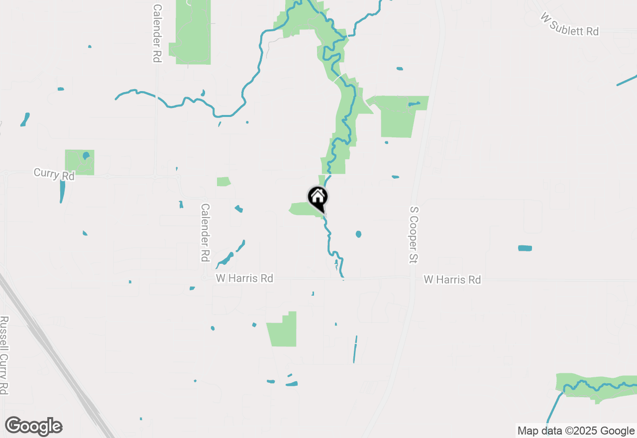 Map of 7023 Greenspoint Drive, Arlington, TX 76001