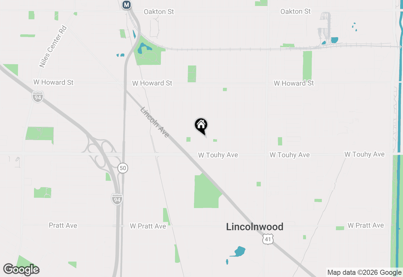 Map of 4351 W Chase Avenue, Lincolnwood, IL 60712