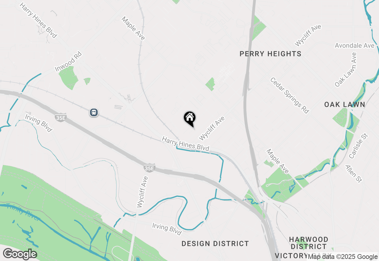 Map of 2206 Arroyo Avenue #201, Dallas, TX 75219