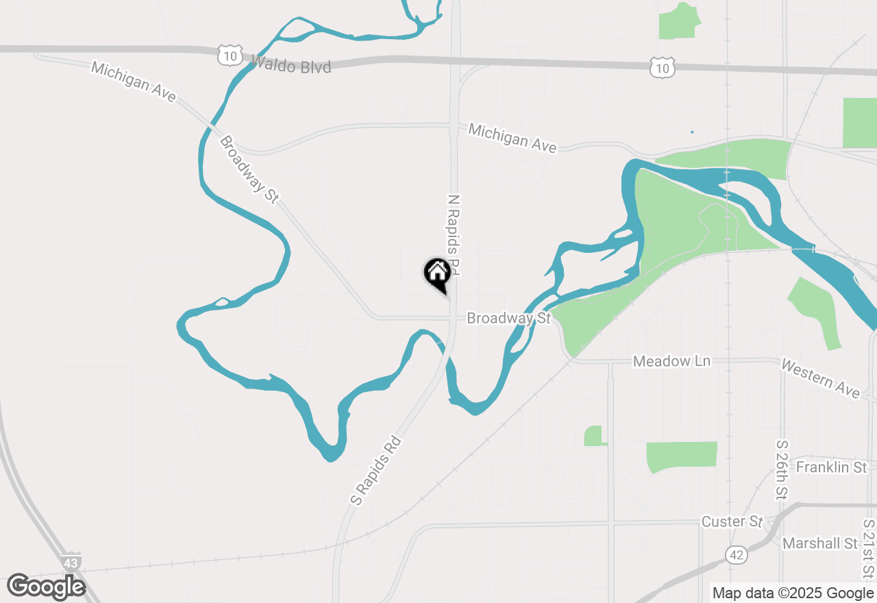 Map of 4211 Conroe St, Manitowoc, WI 54220