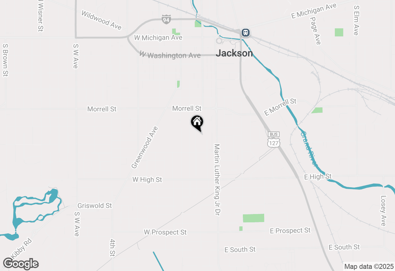 Map of 1003 Williams, Jackson, MI 49201