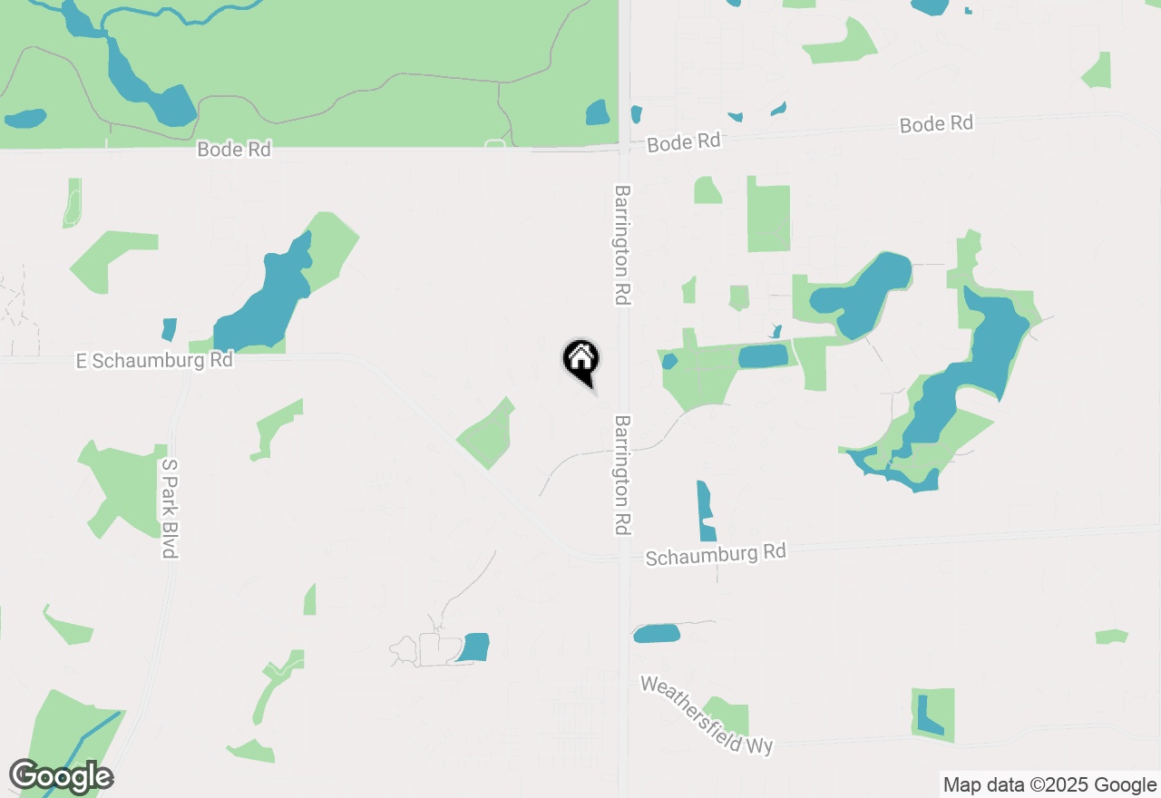 Map of 295 Hunterdon Court, Schaumburg, IL 60194