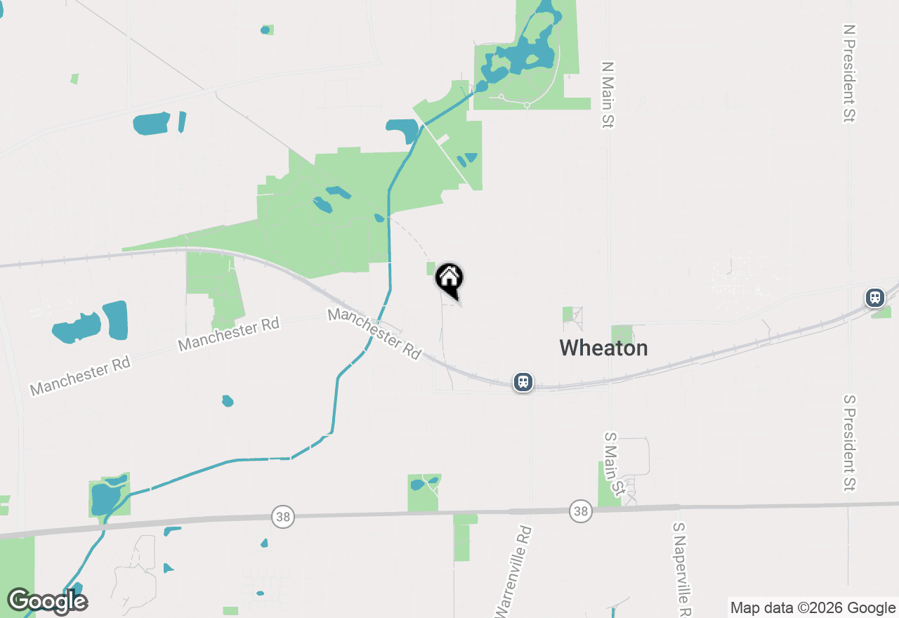 Map of 4 Union Circle, Wheaton, IL 60187