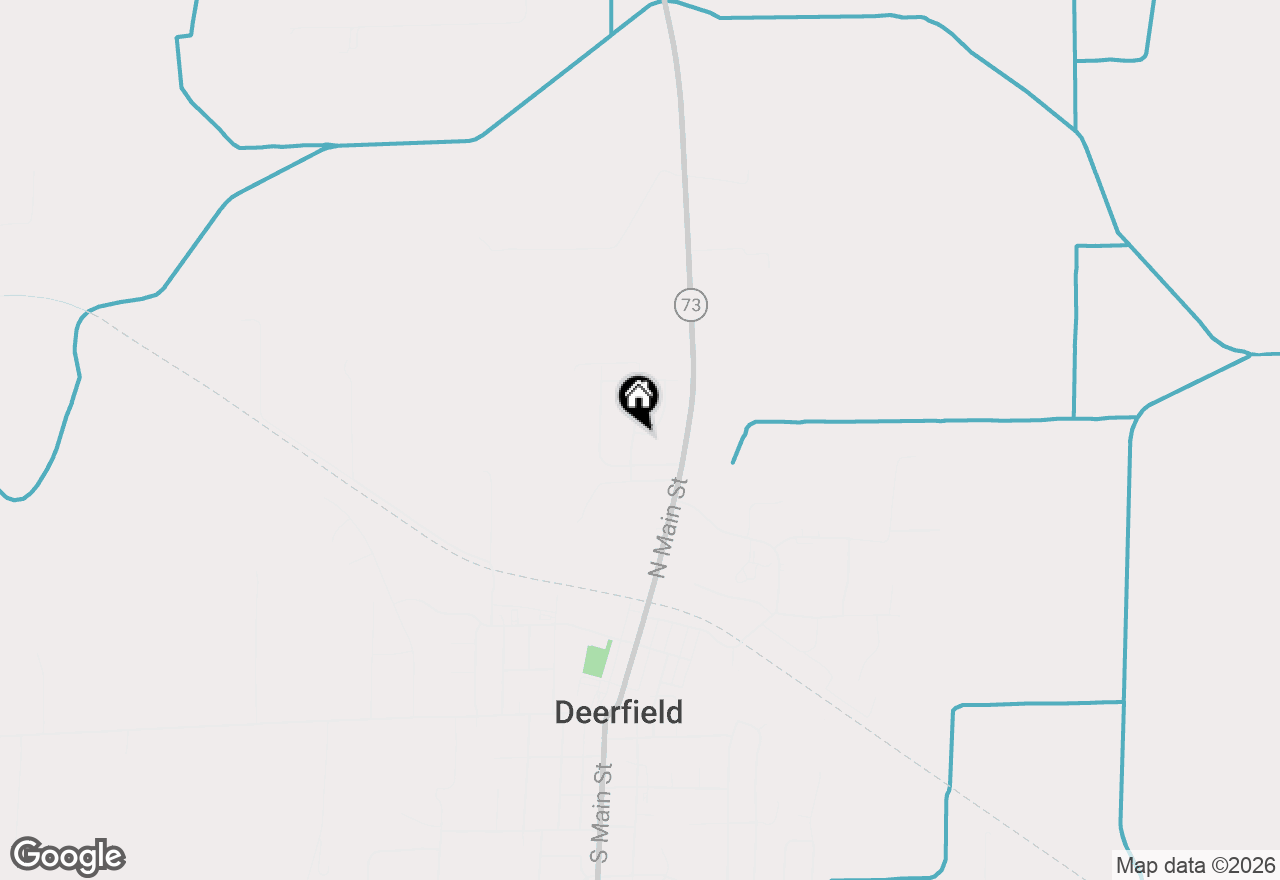 Map of 512 Central Avenue, Deerfield, WI 53531