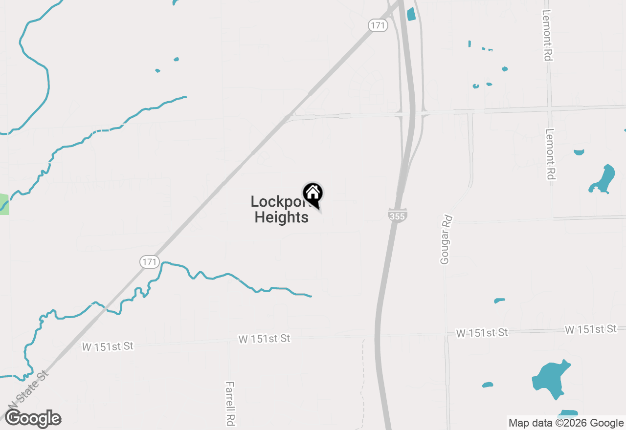 Map of 16446 W 147th Place, Lockport, IL 60441