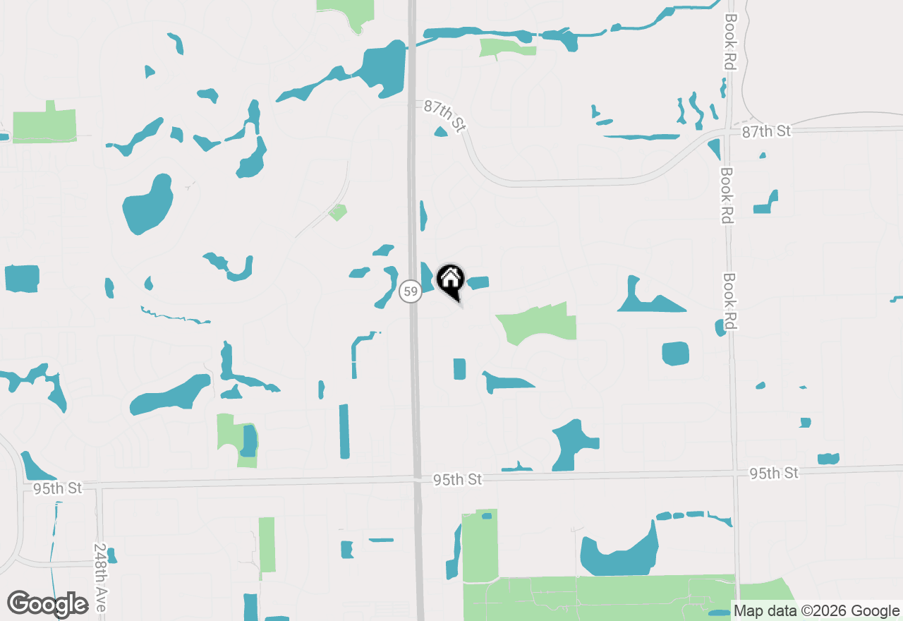 Map of 2903 Bartlett Court #202, Naperville, IL 60564