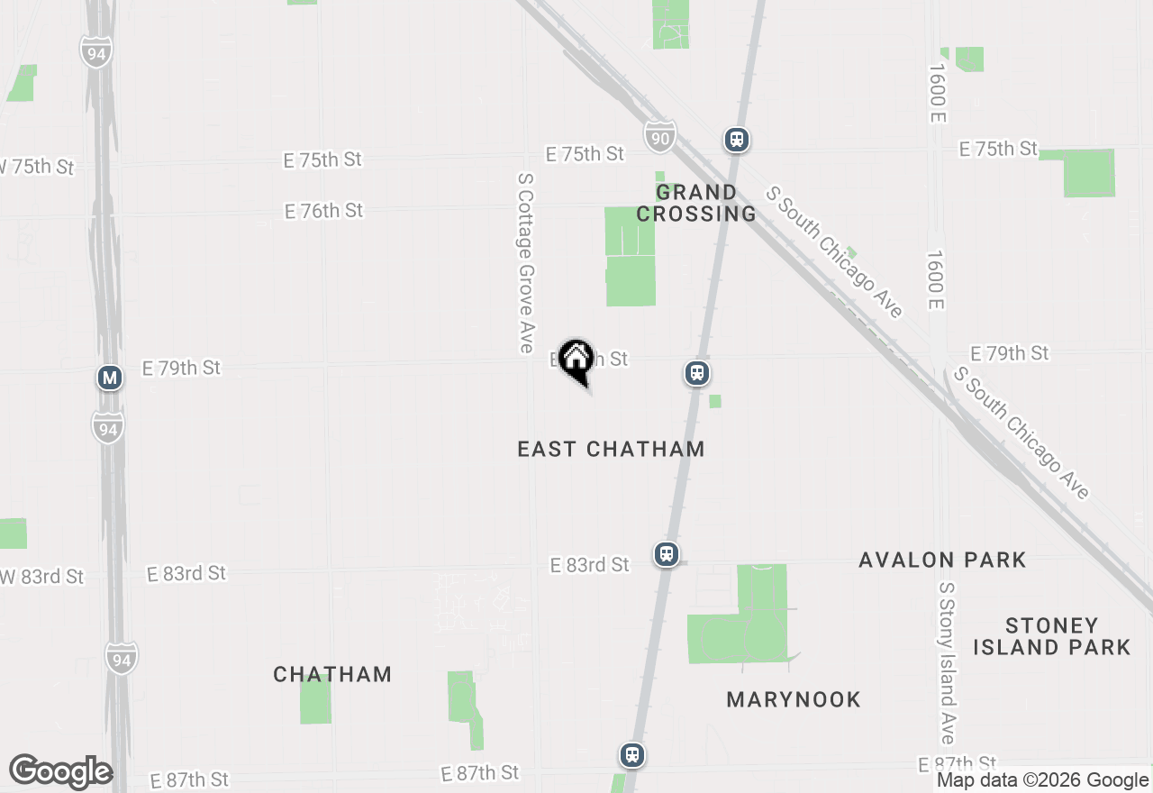 Map of 7944 S Drexel Avenue, Chicago, IL 60619
