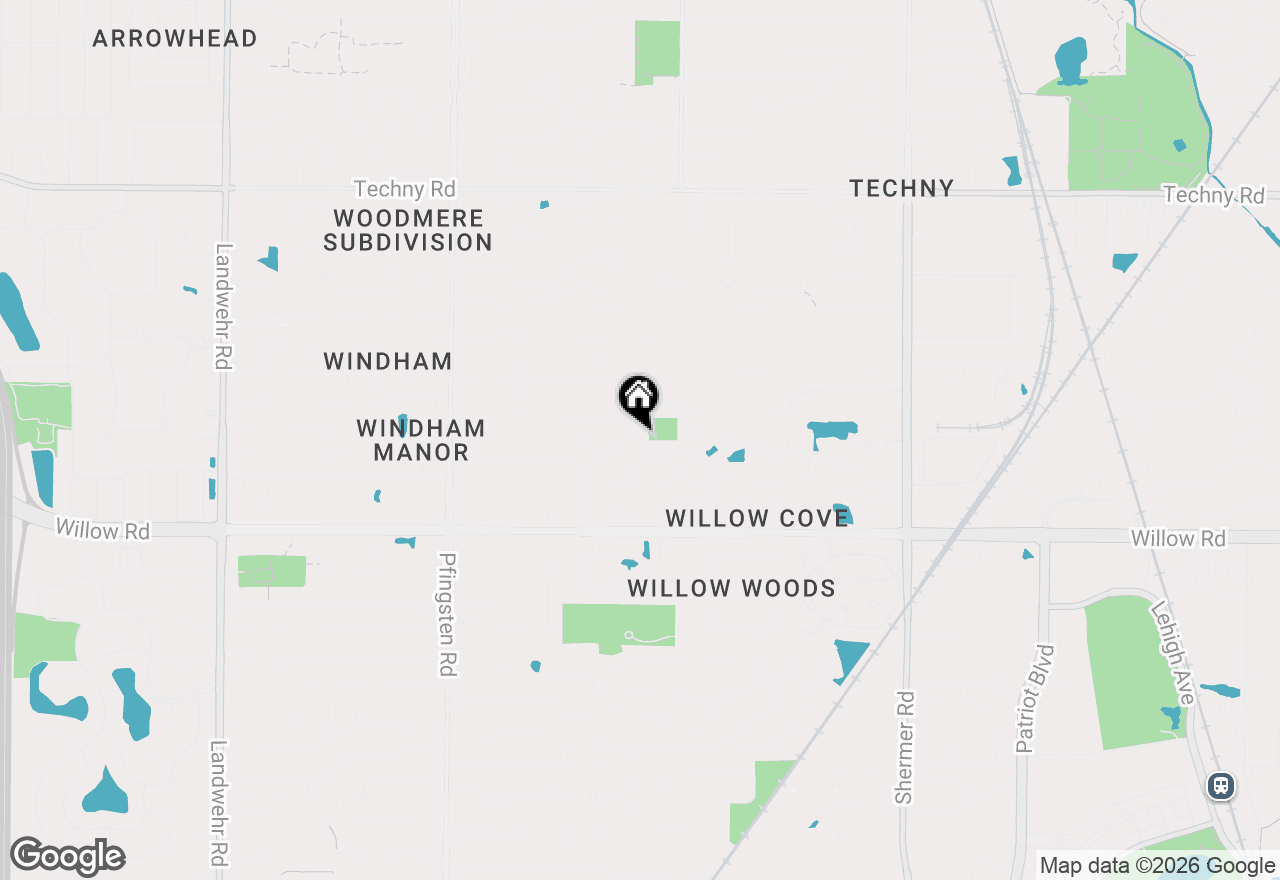 Map of 2409 The Strand, Northbrook, IL 60062