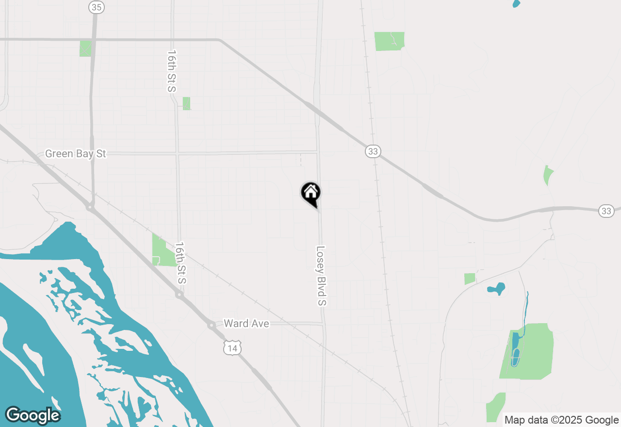 Map of 2308 Weston St, La Crosse, WI 54601