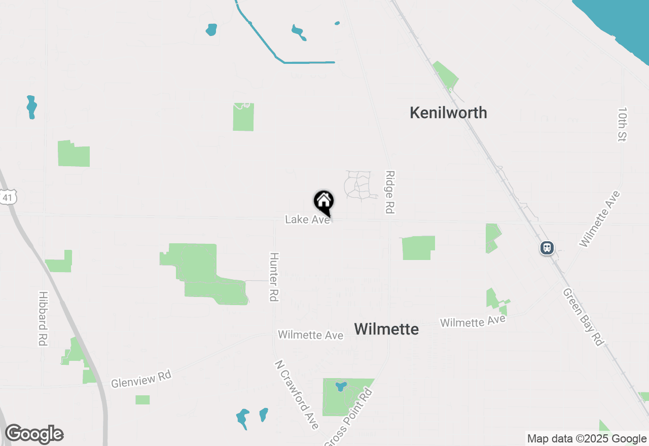 Map of 2111 Lake Avenue, Wilmette, IL 60091