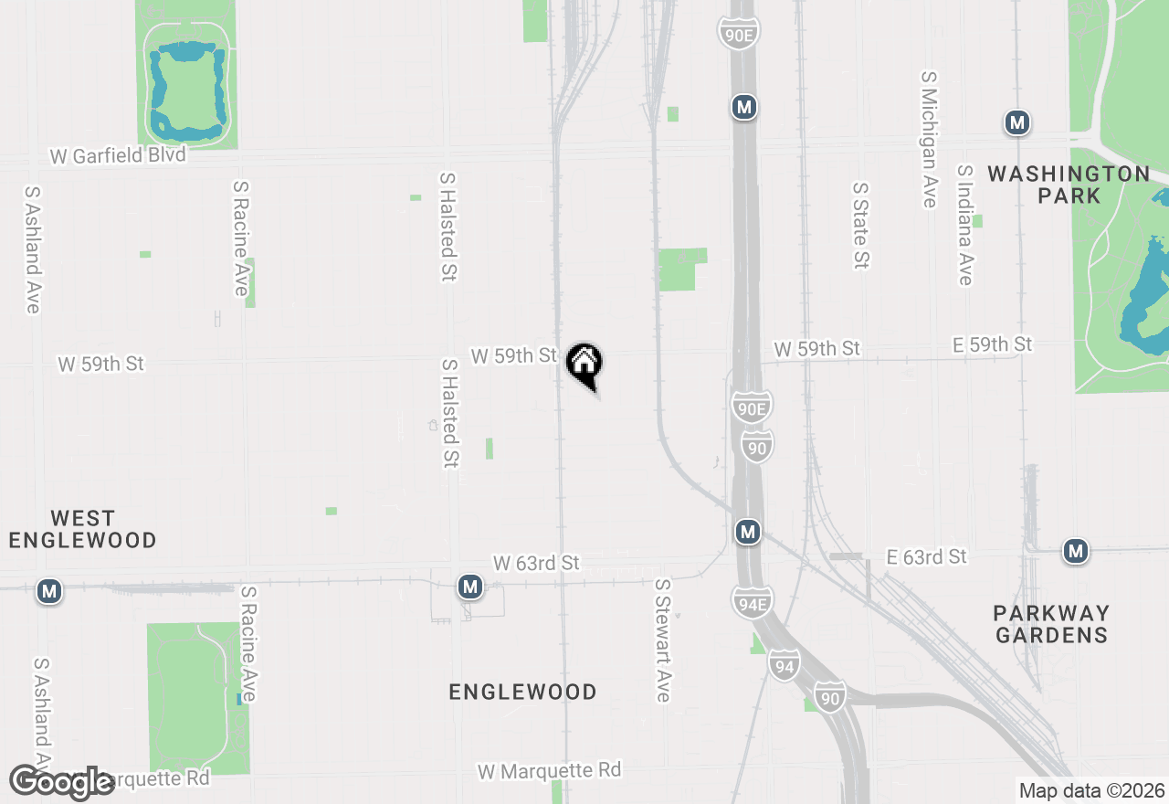 Map of 524 W 60th Street, Chicago, IL 60621