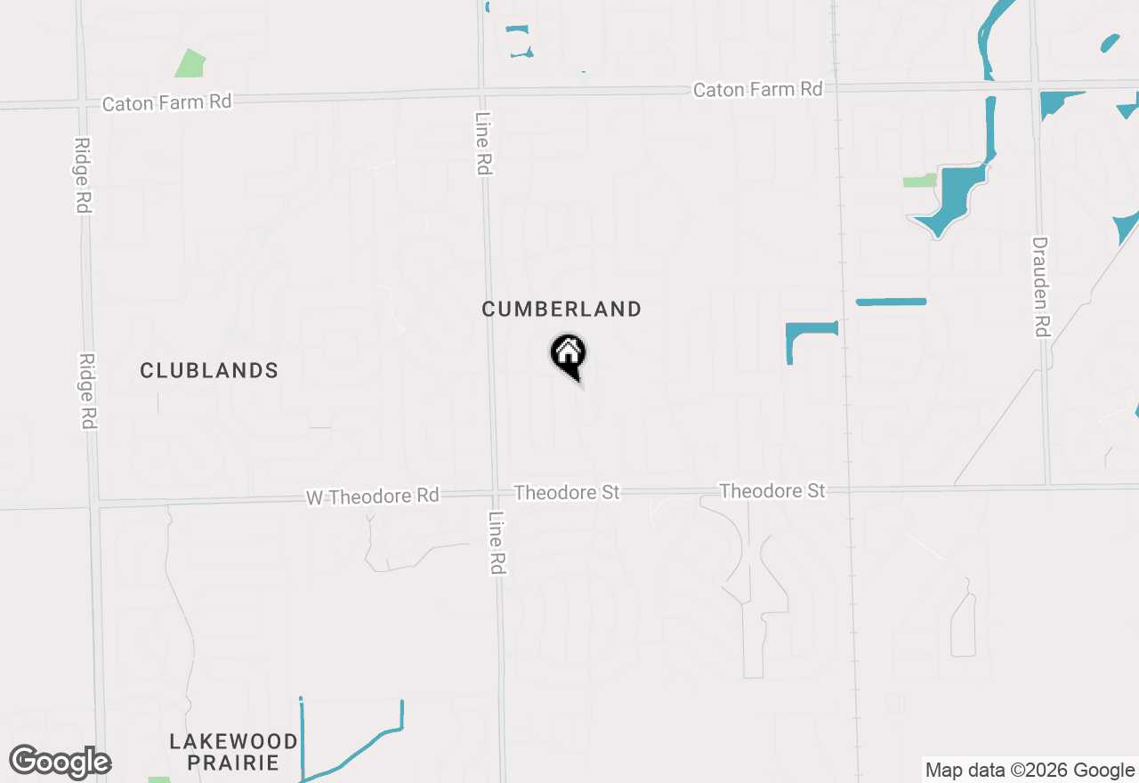 Map of 1811 Cumberland Drive, Plainfield, IL 60586
