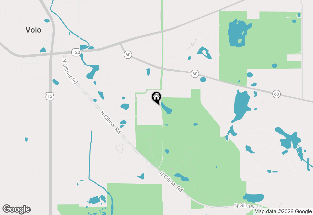 Map of 811 Singing Hills Drive, Volo, IL 60073