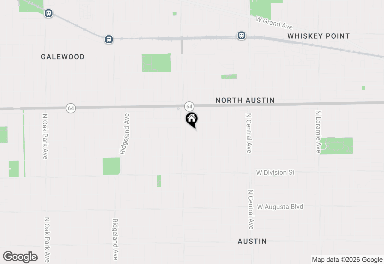 Map of 1429 N Mason Avenue, Chicago, IL 60651