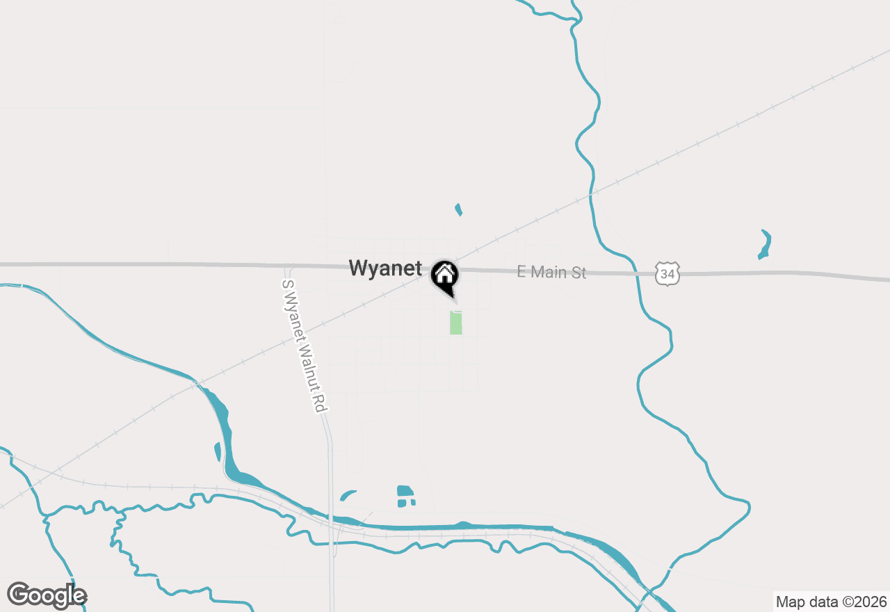 Map of 220 E 2nd Street, Wyanet, IL 61379