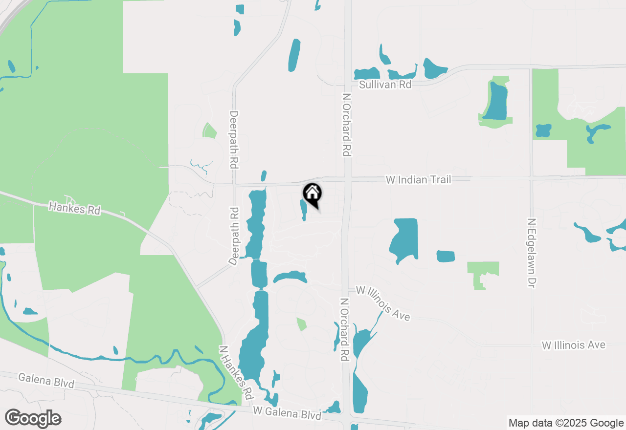 Map of 2436 Courtyard Circle #1, Aurora, IL 60506