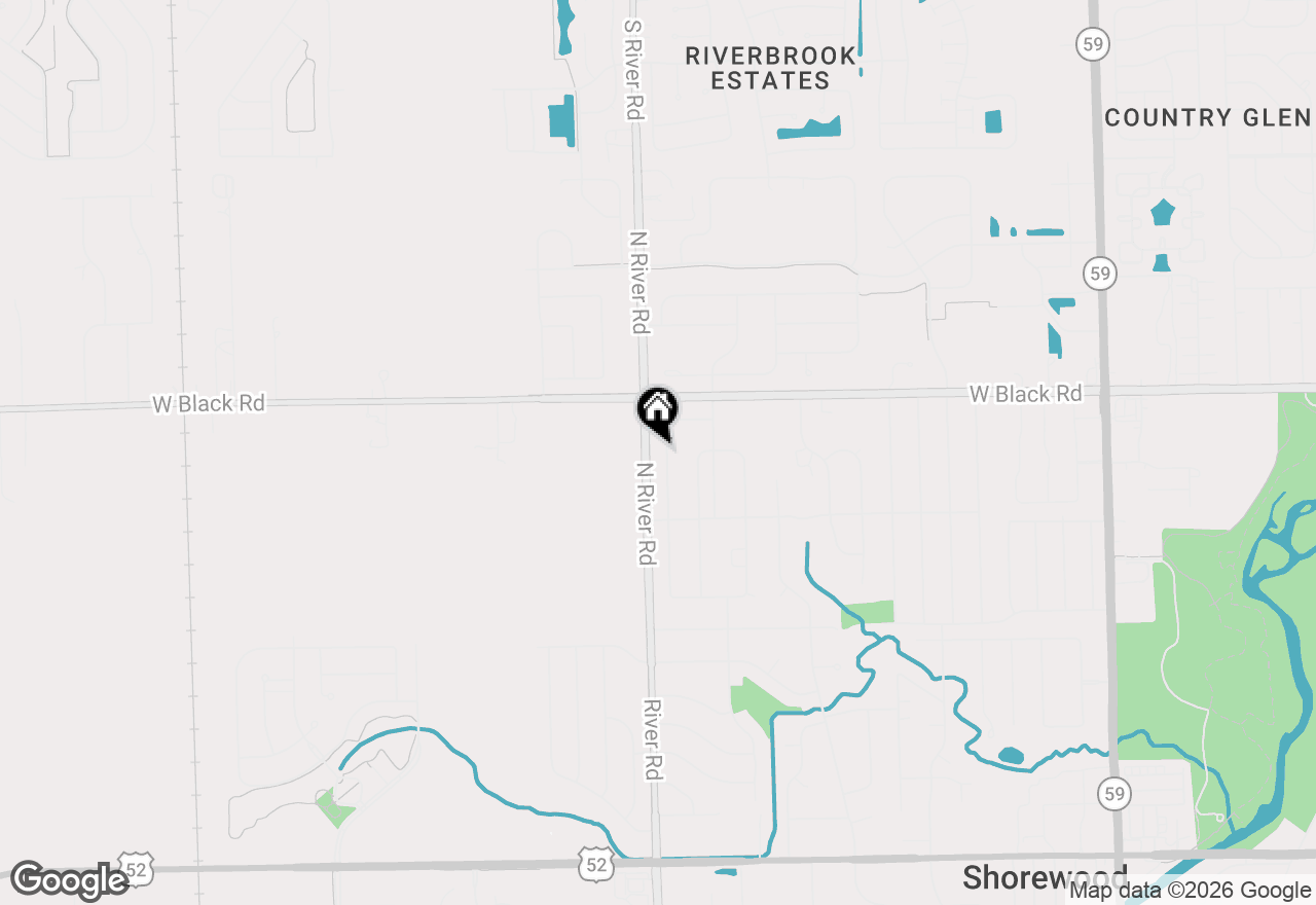 Map of 617 Northgate Lane, Shorewood, IL 60404