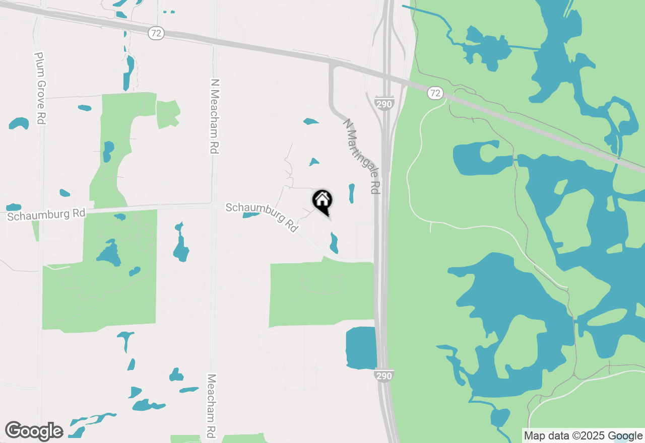 Map of 1691 E Green Briar Drive #3822, Schaumburg, IL 60173
