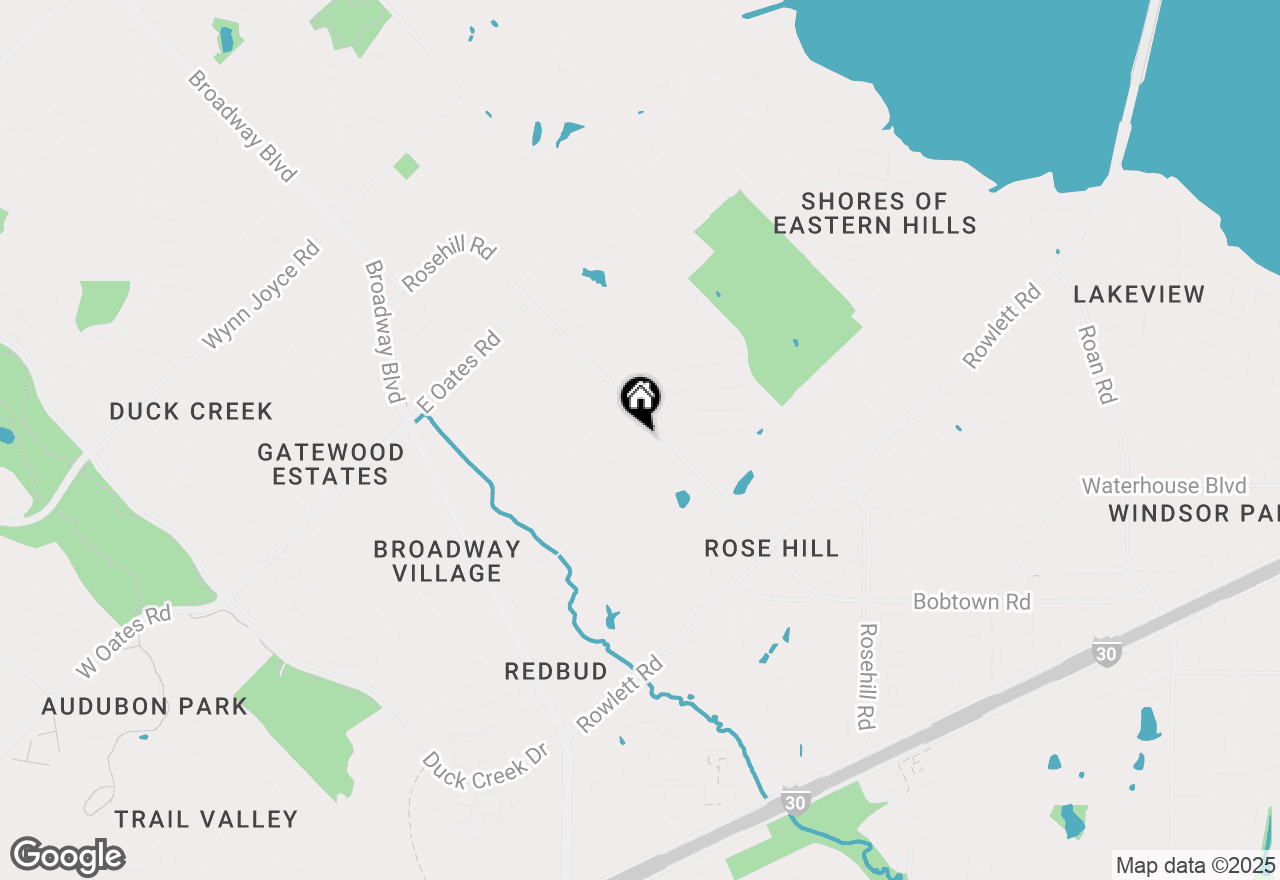 Map of 6506 Vivian Lane, Garland, TX 75043