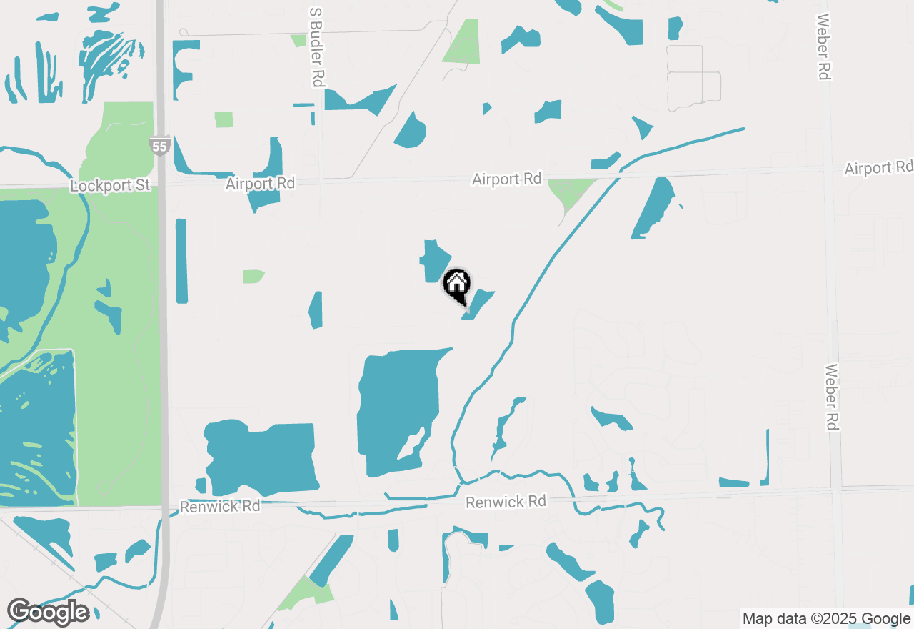 Map of 569 Scott Lane, Romeoville, IL 60446