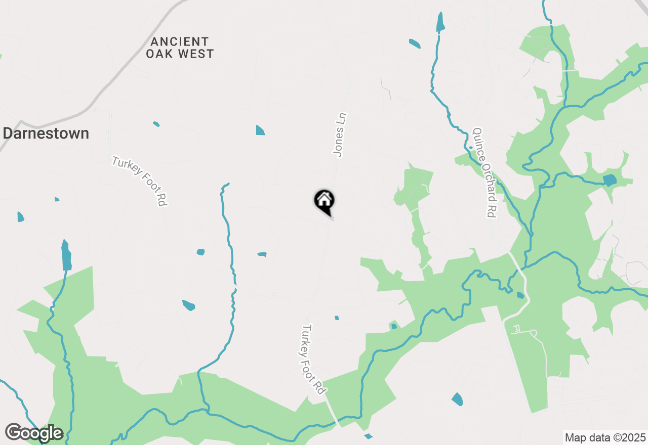 Map of 12801 Talley Lane, North Potomac, MD 20878