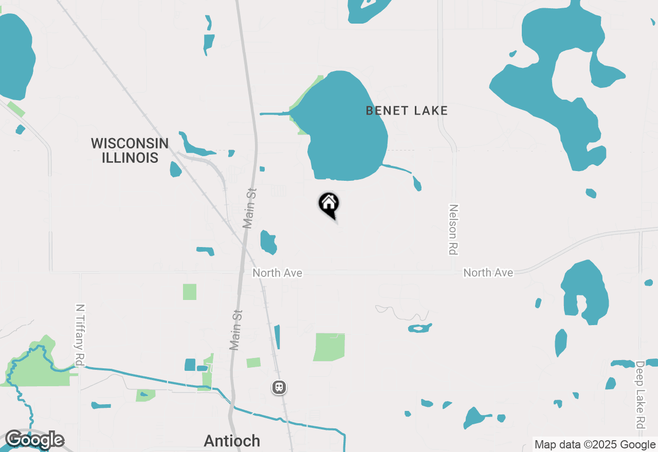 Map of 277 Sunset Lane, Antioch, IL 60002