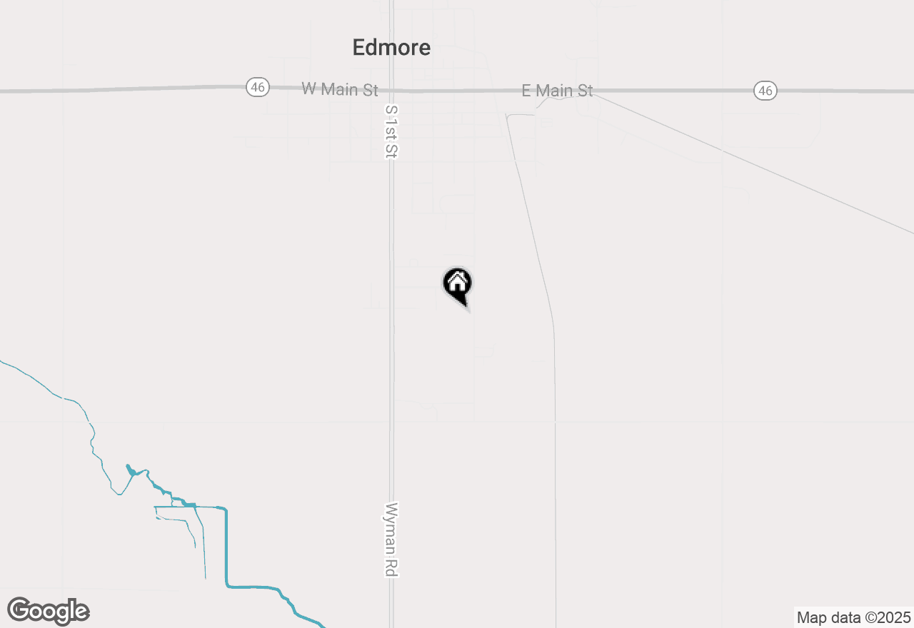 Map of V/L 3rd St, Edmore, MI 48829