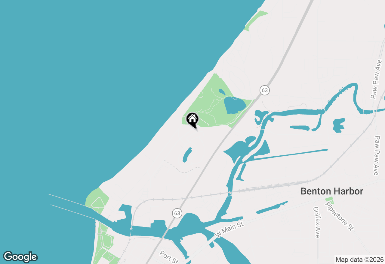 Map of 561 Upton Drive, St. Joseph, MI 49085