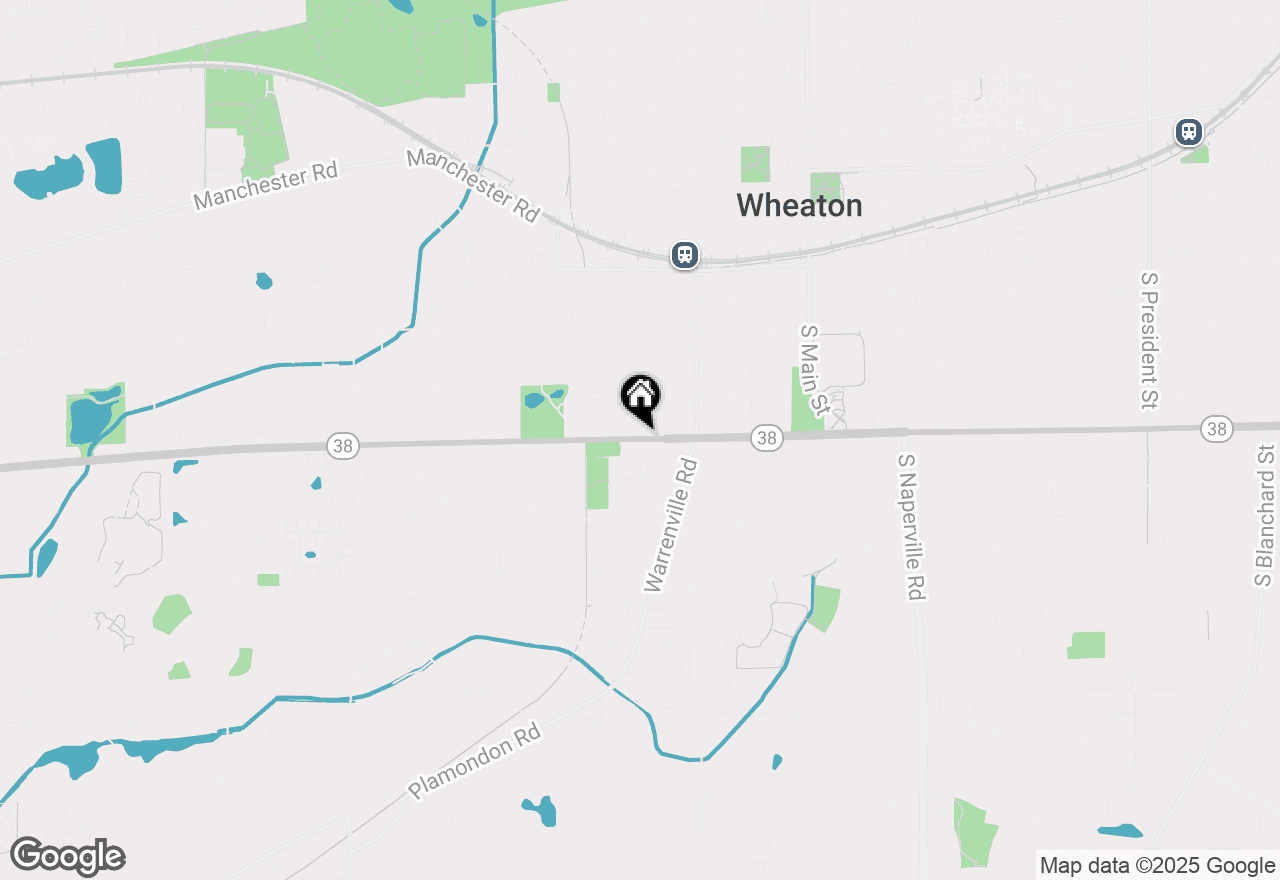 Map of 531 W Roosevelt Road, Wheaton, IL 60187