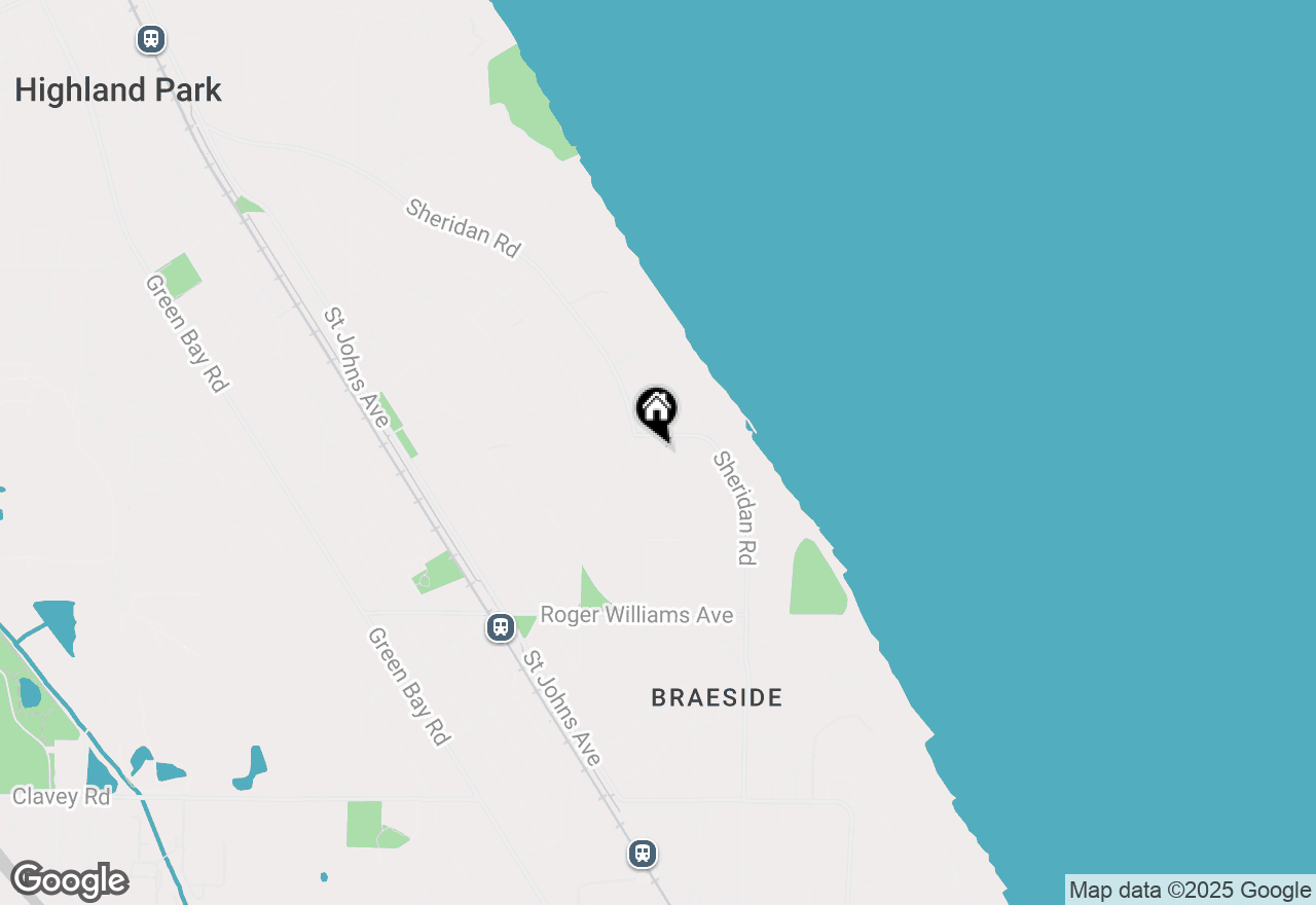 Map of 1001 Wildwood Lane, Highland Park, IL 60035