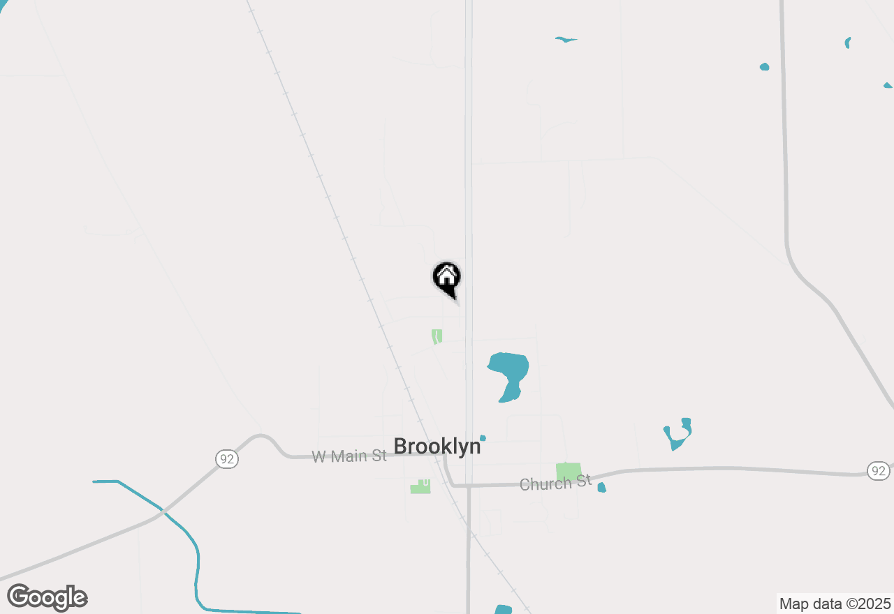 Map of 408 Juniper Street, Brooklyn, WI 53521