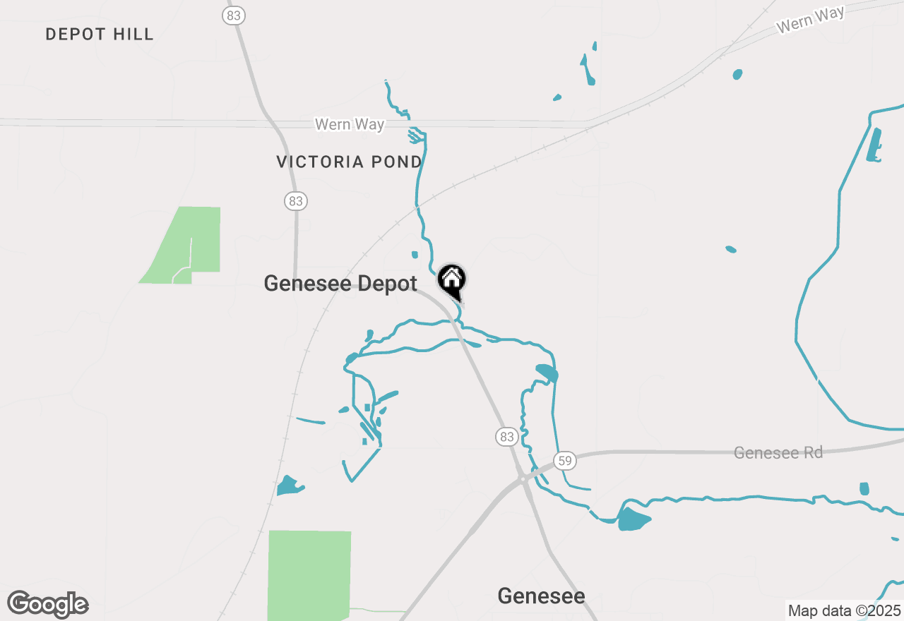 Map of W309S4366 State Road 83, Genesee Depot, WI 53127