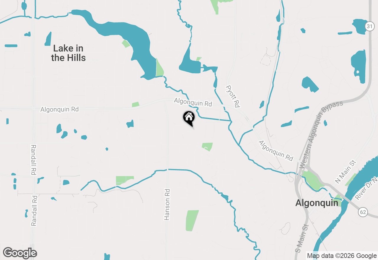 Map of 1354 Essex Street, Algonquin, IL 60102