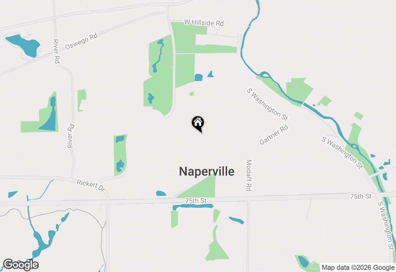 Map of 325 Hemlock Lane, Naperville, IL 60540