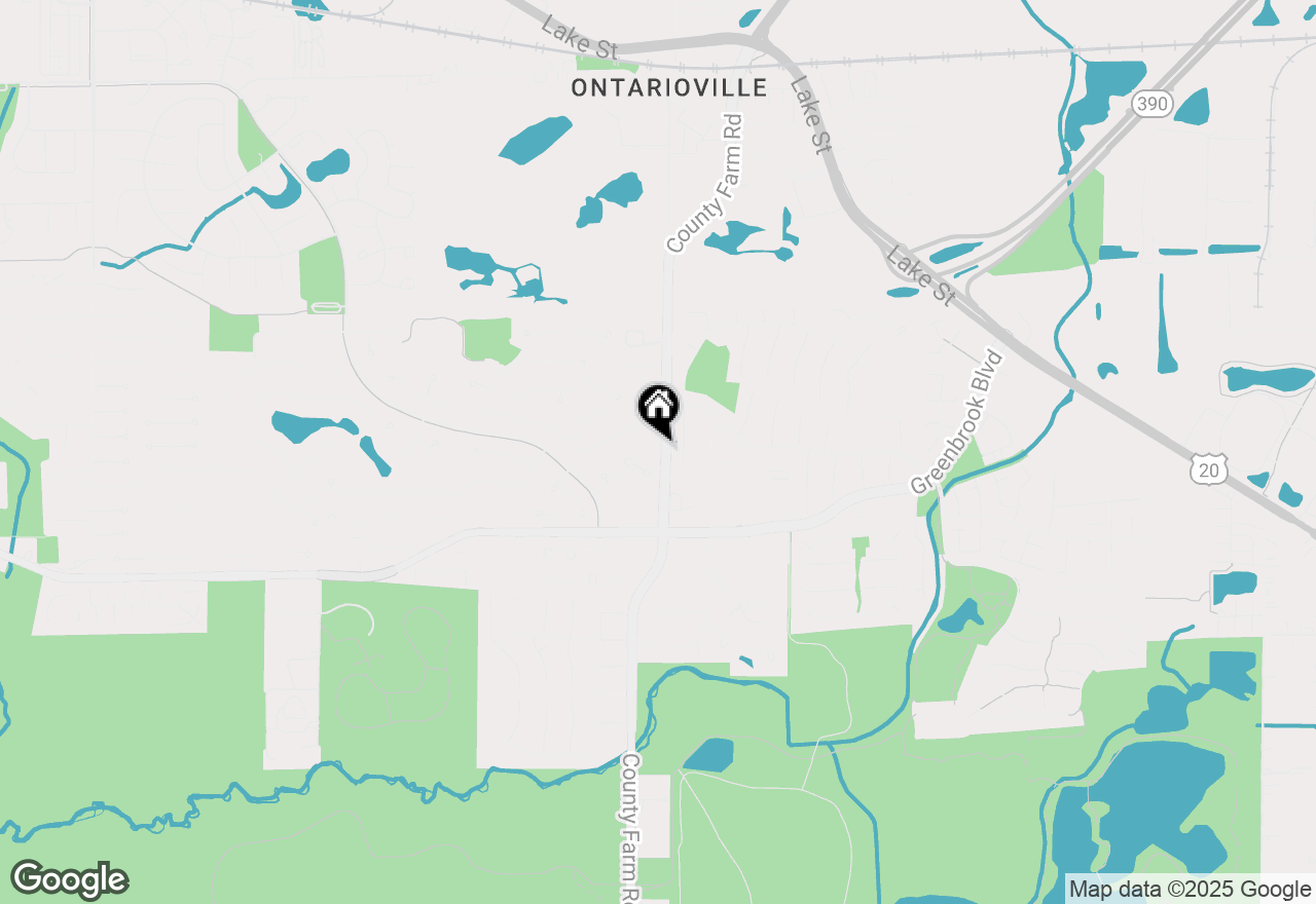 Map of 1273 Dunamon Drive, Bartlett, IL 60103