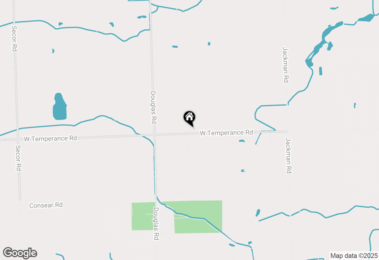 Map of 2252 W Temperance Road, Temperance, MI 48182