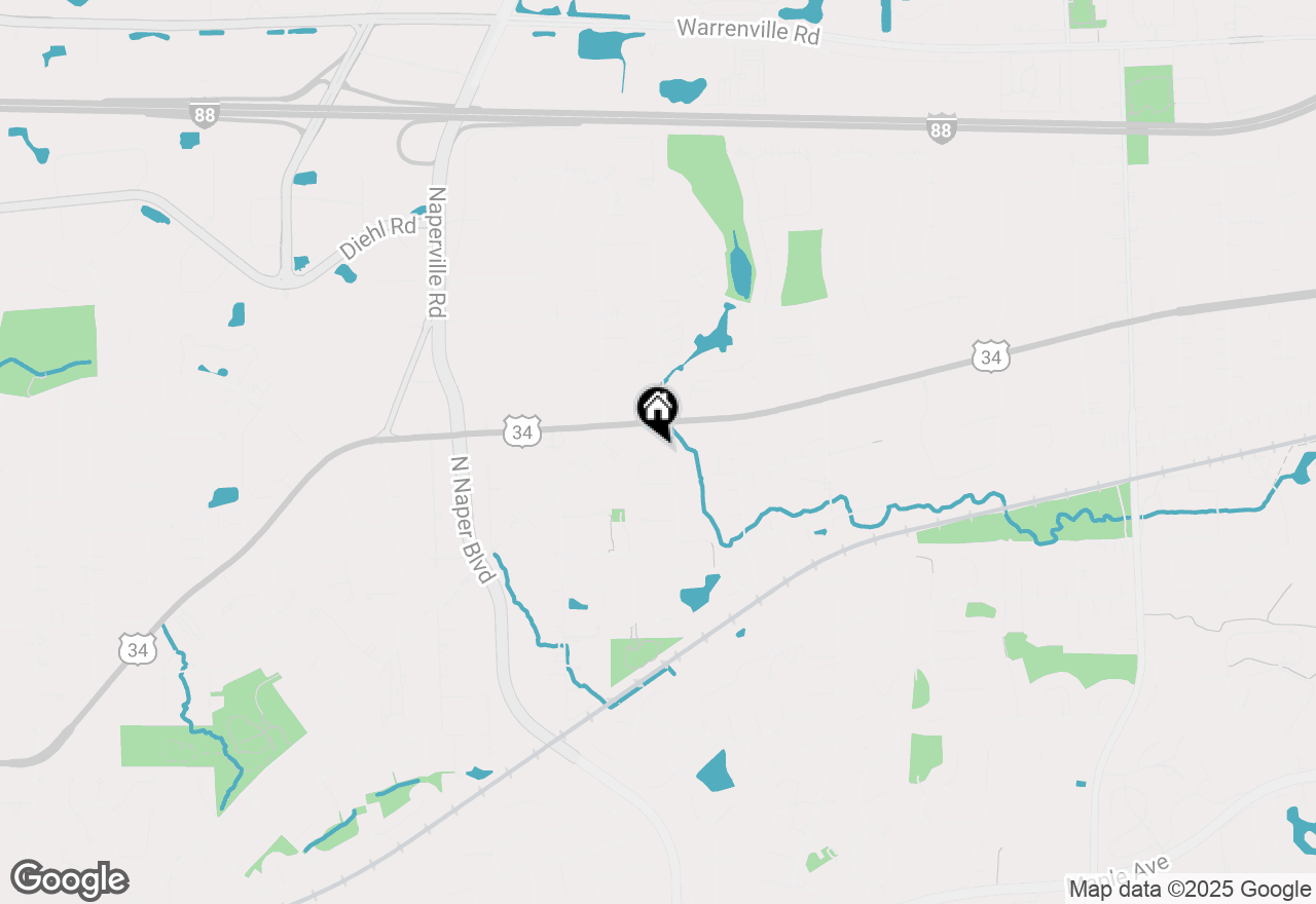 Map of 3062 Tangley Oaks Trail #3062, Lisle, IL 60532