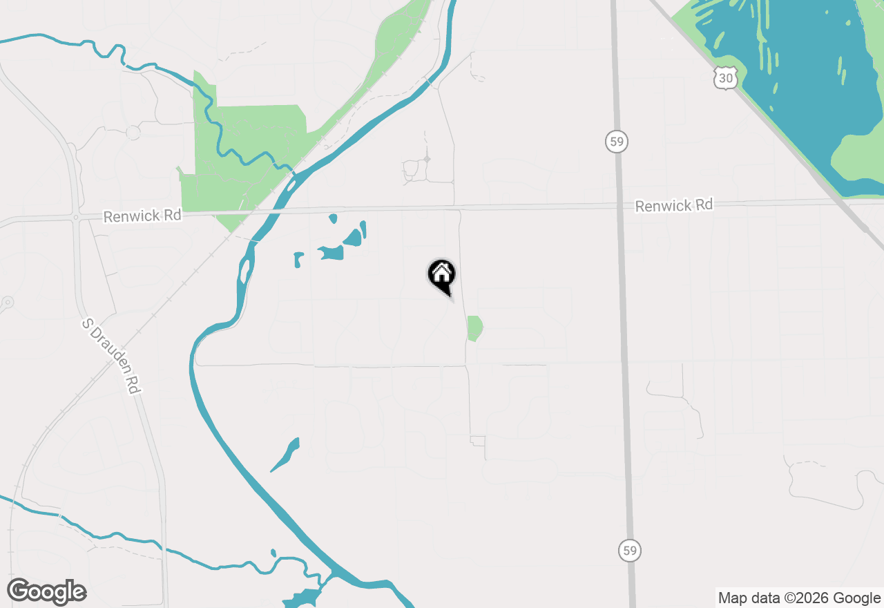 Map of 24443 W Easy Street, Plainfield, IL 60586