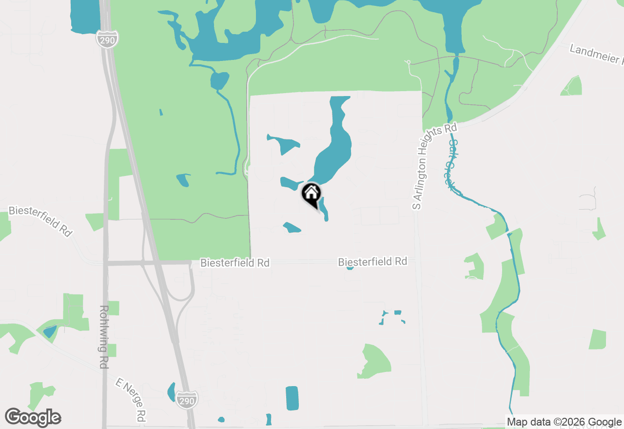Map of 805 Leicester Road #211, Elk Grove Village, IL 60007